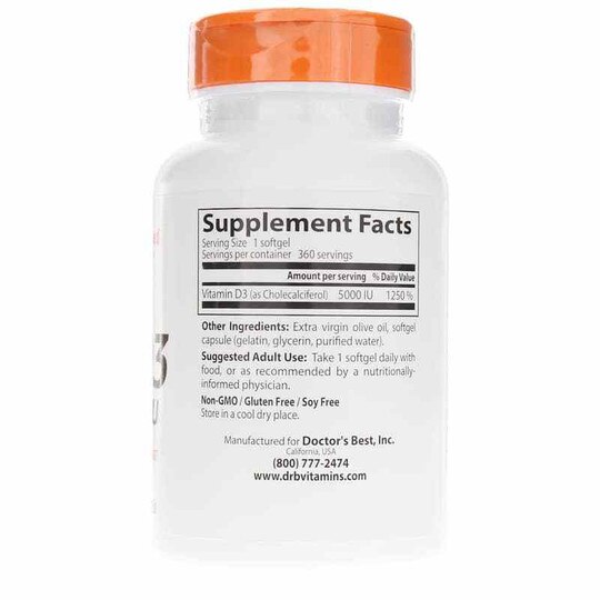 Vitamin D3 5000 IU, DRB